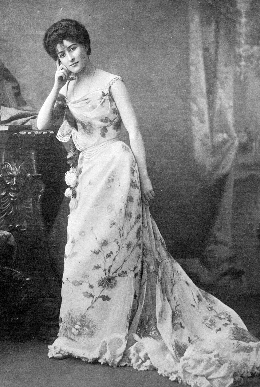 मिस जेसी बेटमैन, &39;द किंग&39;, 1 जून 1901 से चित्रण द्वारा अलेक्जेंडर बेसानो
