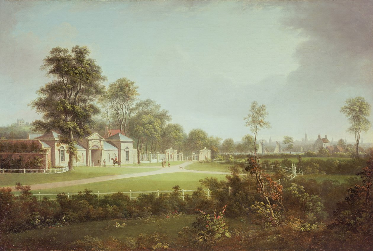 ग्लासगो से आगे एनीफील्ड, c.1800 द्वारा अलेक्जेंडर नसीम