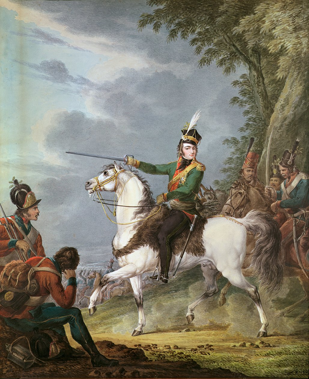 प्रिंस जोजफ एंटोनी पोनतोव्स्की (1763-1813) 1809-13 द्वारा अलेक्जेंडर ओसिपोविच ऑर्लोव्स्की
