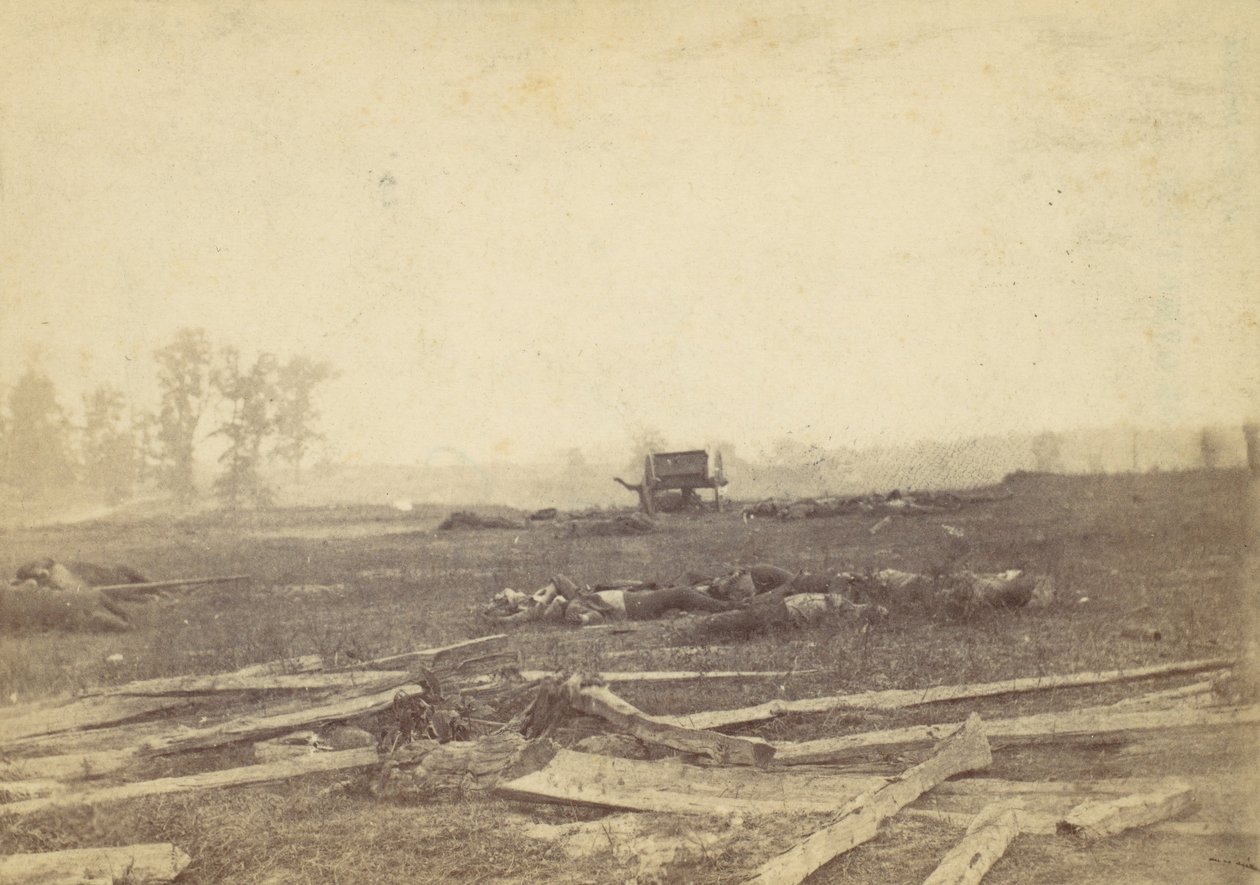 सितंबर 1862, 1862, एंटिएटम के युद्धक्षेत्र पर देखें। द्वारा अलेक्जेंडर गार्डनर
