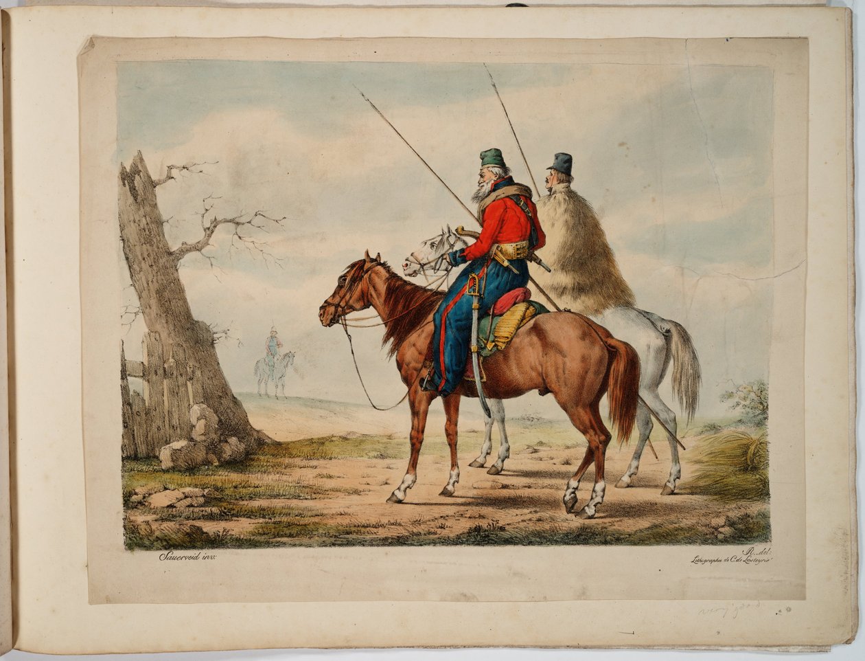 कोसैक्स, 1815-1819 द्वारा अलेक्जेंडर इवानोविच सॉवराइड