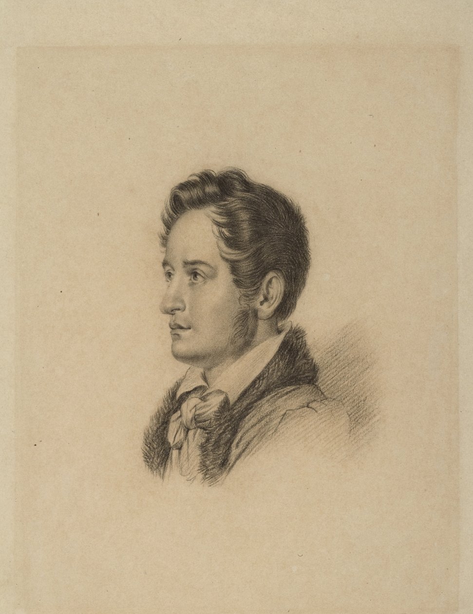 लेखक अलेक्जेंडर हर्जन 1812-1870, सीए 1836 का चित्र द्वारा अलेक्जेंडर लावरेंटिविच विटबर्ग