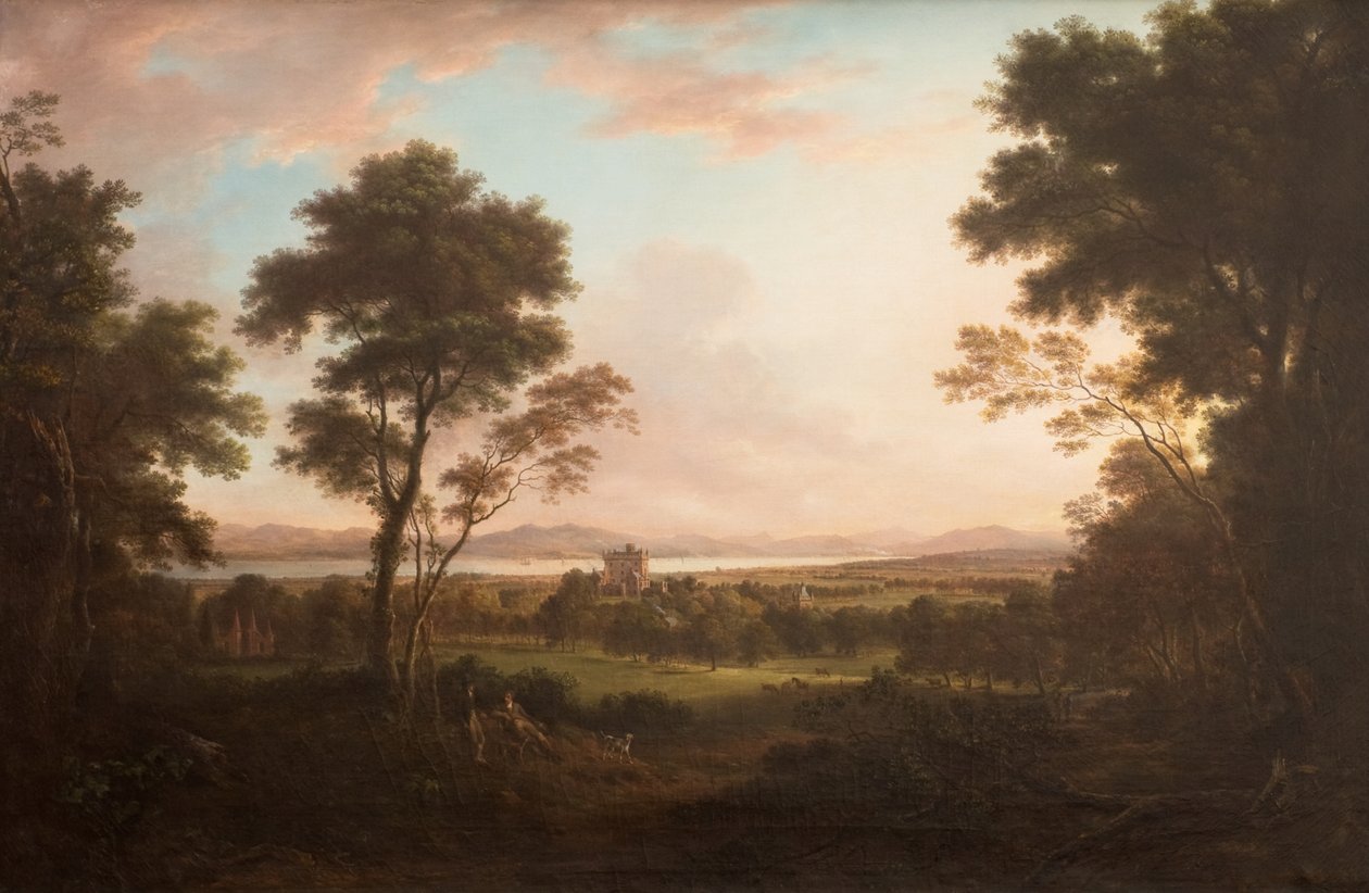 कैसल हंटली, c.1800 (कैनवास पर तेल) द्वारा अलेक्जेंडर नसीम