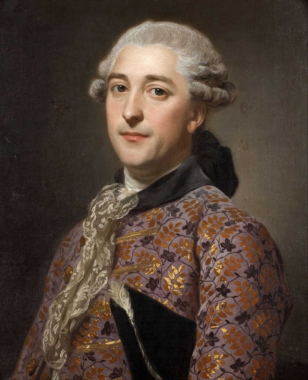 प्रिंस व्लादिमीर बोरिसोविच गोलित्सिन का पोर्ट्रेट 1731-1799, 1762 द्वारा अलेक्जेंडर रोजलिन