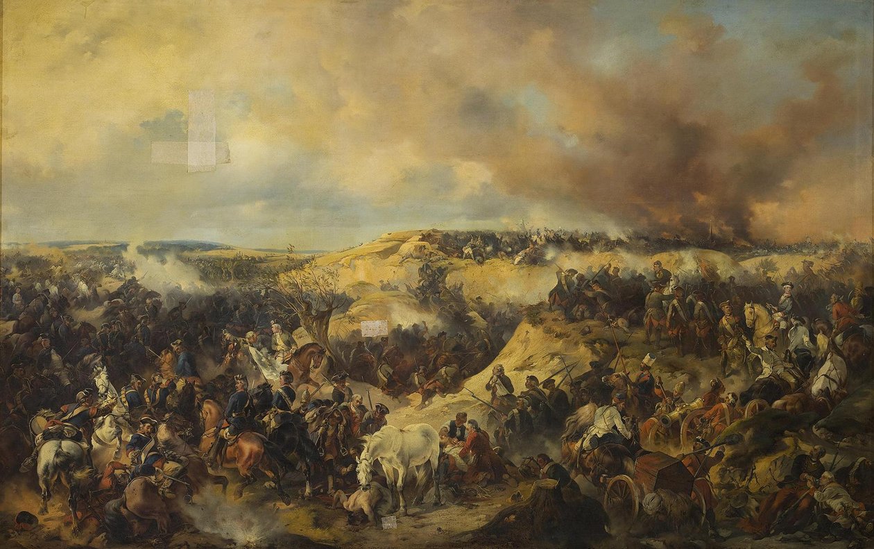 12 अगस्त, 1759, 1848 को कुनेर्सडॉर्फ की लड़ाई द्वारा अलेक्जेंडर वॉन Kotzebue