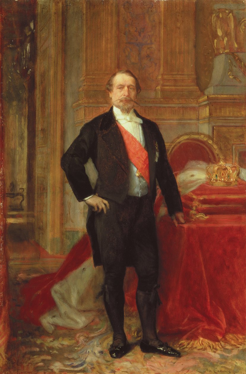 नेपोलियन III, c.1865 द्वारा अलेक्जेंड्रे काबनेल