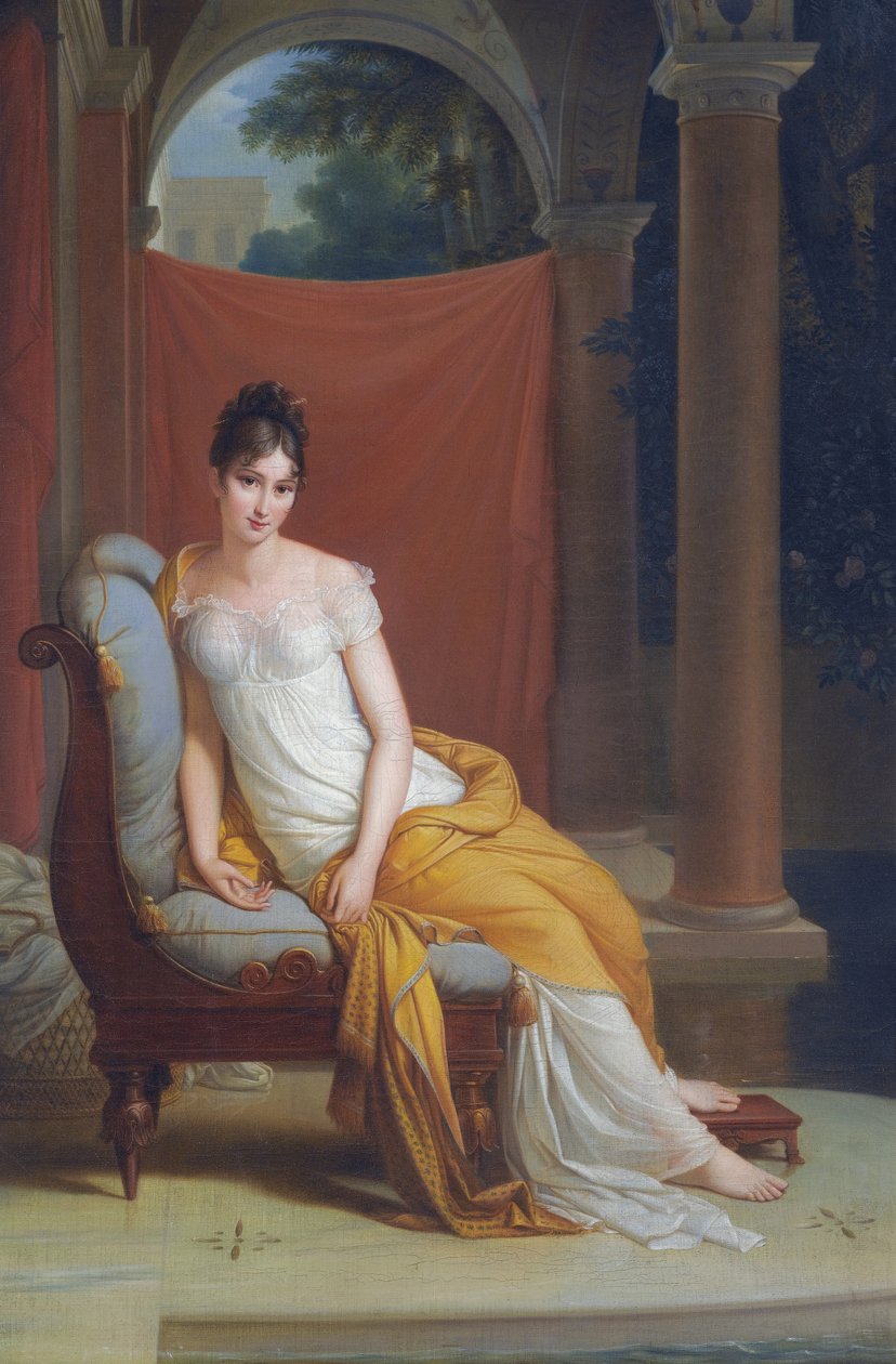 मैडम रेकमियर (1777-1849) द्वारा अलेक्जेंड्रे एवरिस्टे फ्रैगोनार्ड