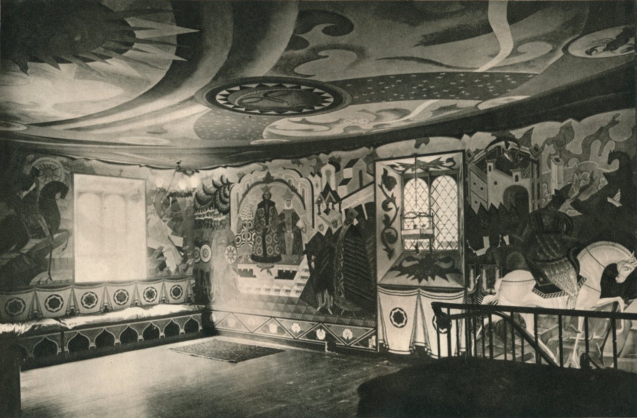 हॉल में सजावट, c1927 द्वारा अलेक्जेंड्रे जकोलेफ