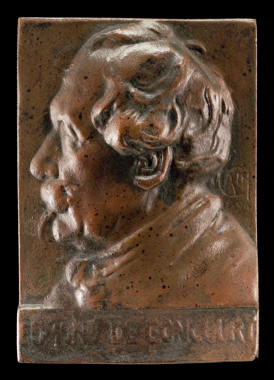 एडमंड डी गोनकोर्ट, 1822-1896, लेखक और आलोचक, सी। 1891. द्वारा अलेक्जेंड्रे लुइस मैरी शारपियर