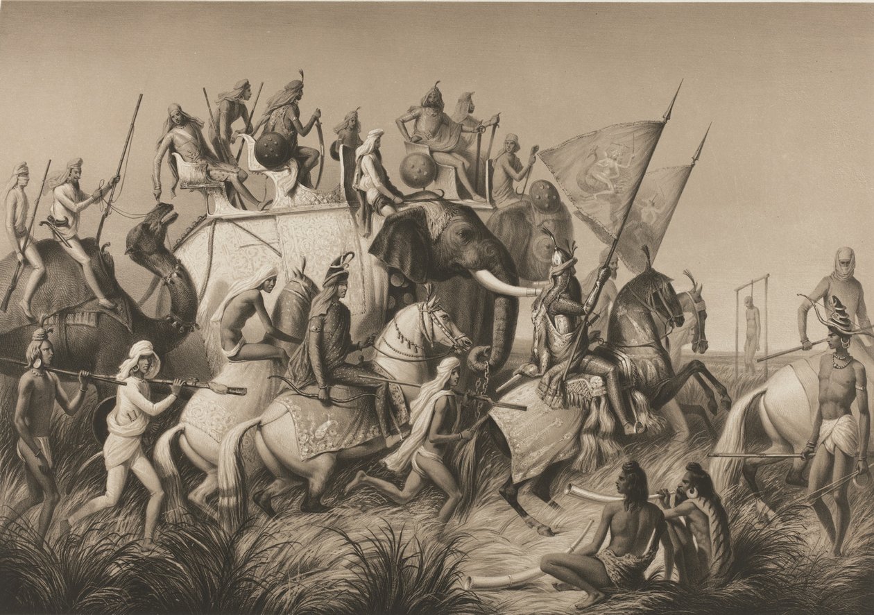 जर्नी थ्रू इंडिया, 1845-1848 द्वारा अलेक्सी दिमित्रिविच साल्टीकोव