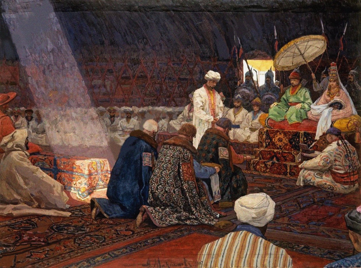 गोल्डन होर्डे में, 1907 द्वारा एलेक्सी फेडोटोविच मैक्सिमोव