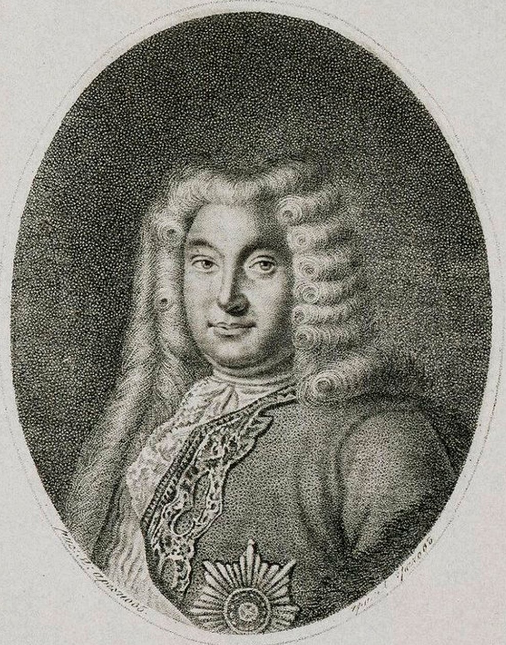 वाइस-चांसलर काउंट एंड्री ओस्टरमैन 1687-1747, c1812 का पोर्ट्रेट। द्वारा एलेक्सी पेट्रोविच ग्रेचेव