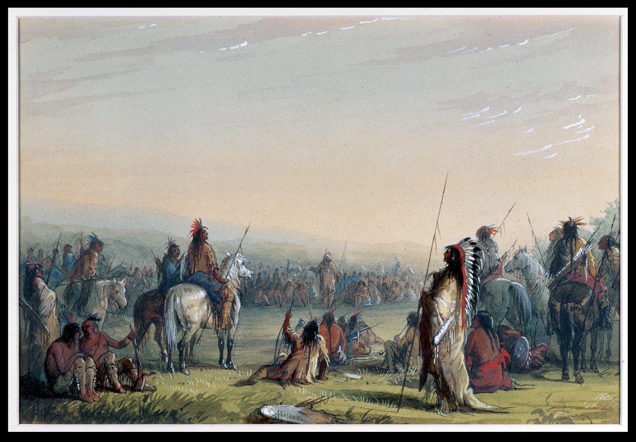 भारतीय परिषद, 1837 द्वारा अल्फ्रेड जैकब मिलर