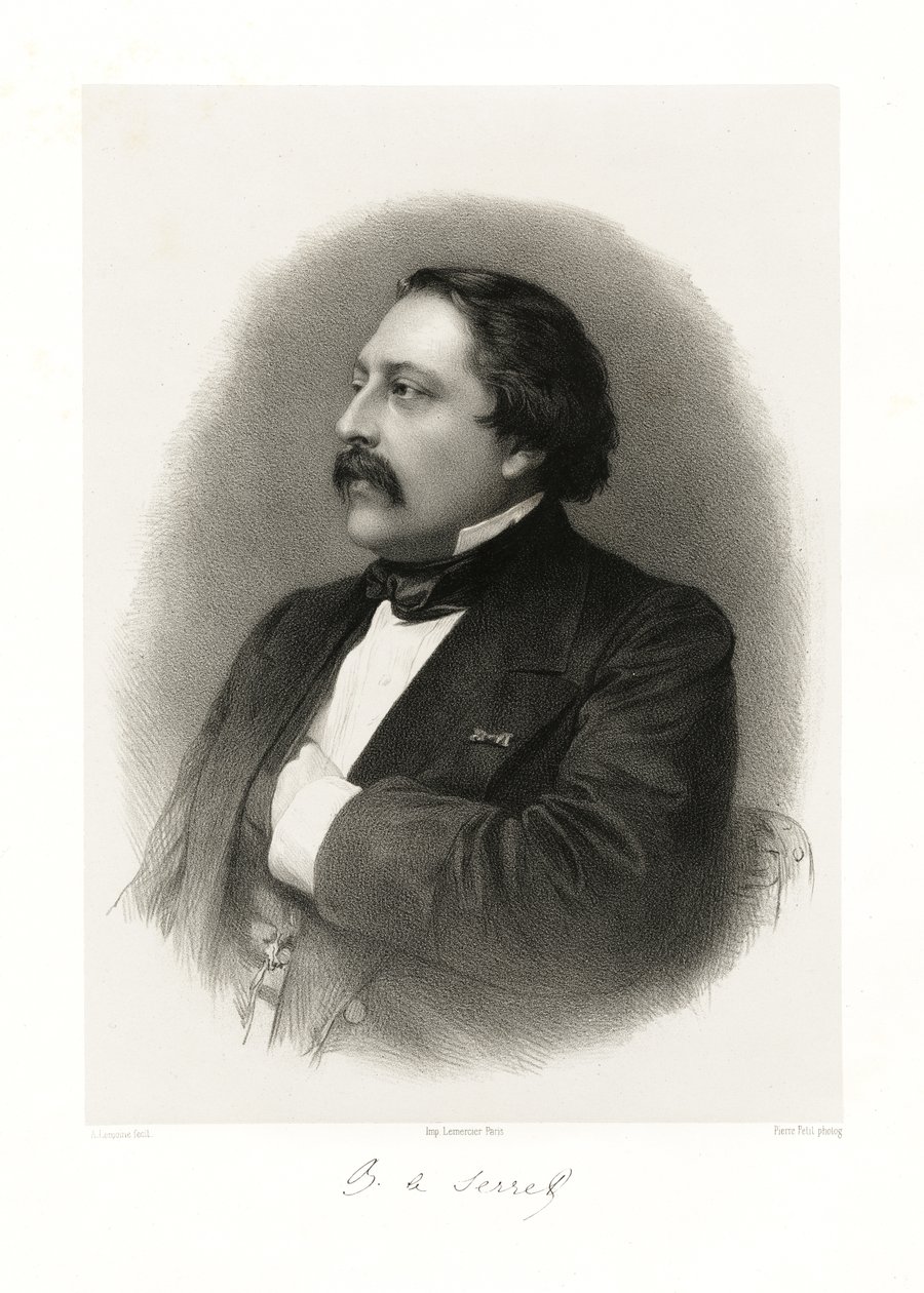 जोसेफ अल्फ्रेड सीरेट, 1865-66 द्वारा अल्फ्रेड लेमोइन