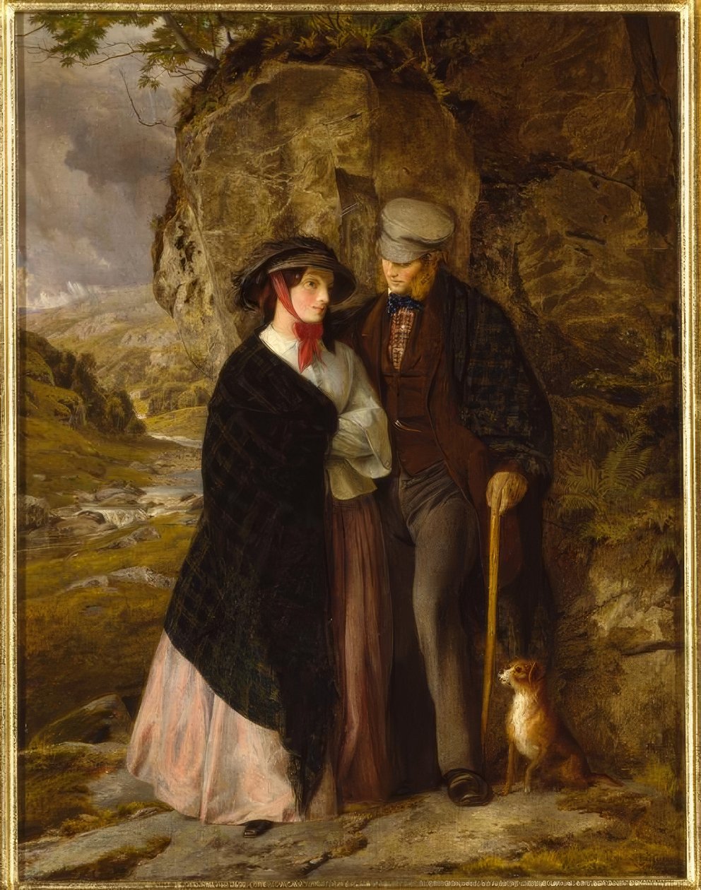 AWCooper, एक बरसात का दिन - Gemälde, 1858–59 द्वारा अल्फ्रेड डब्ल्यू कूपर
