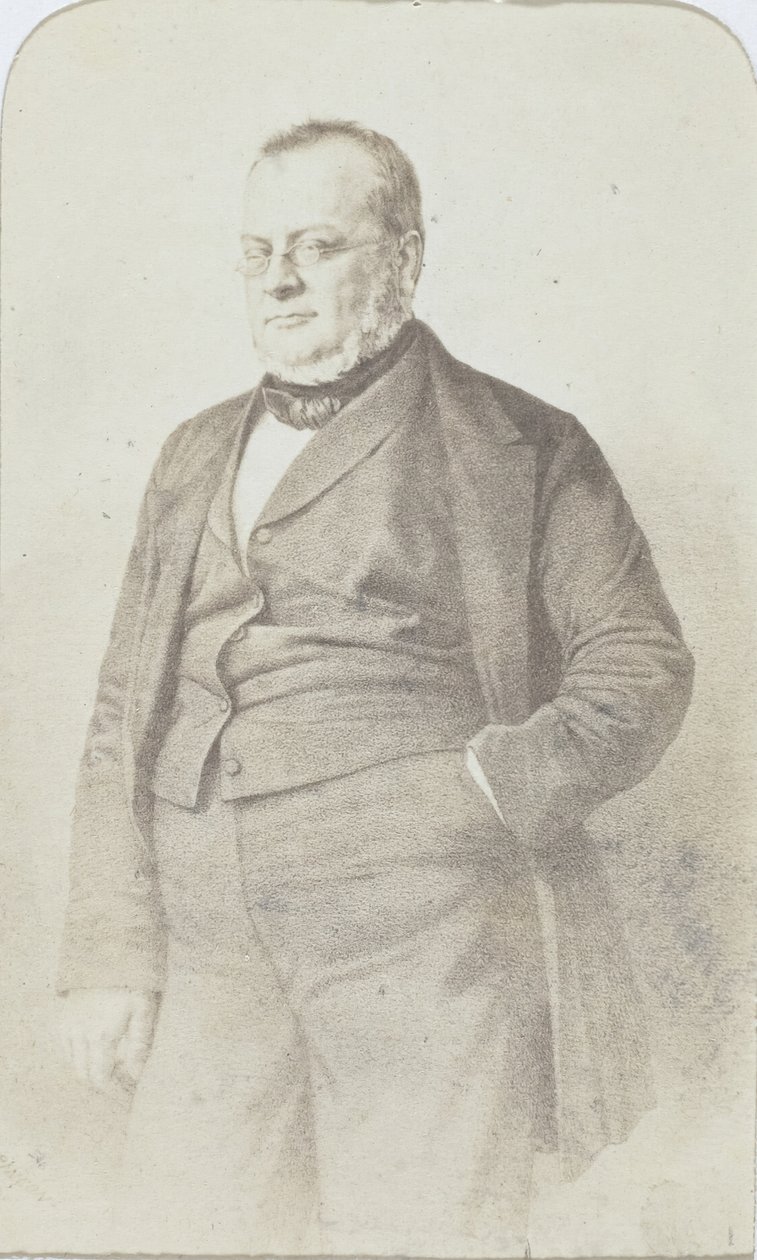 कैमिलो बेन्सो, काउंट ऑफ़ कैवोर, 1860-69। द्वारा अल्फ्रेड चार्डोन