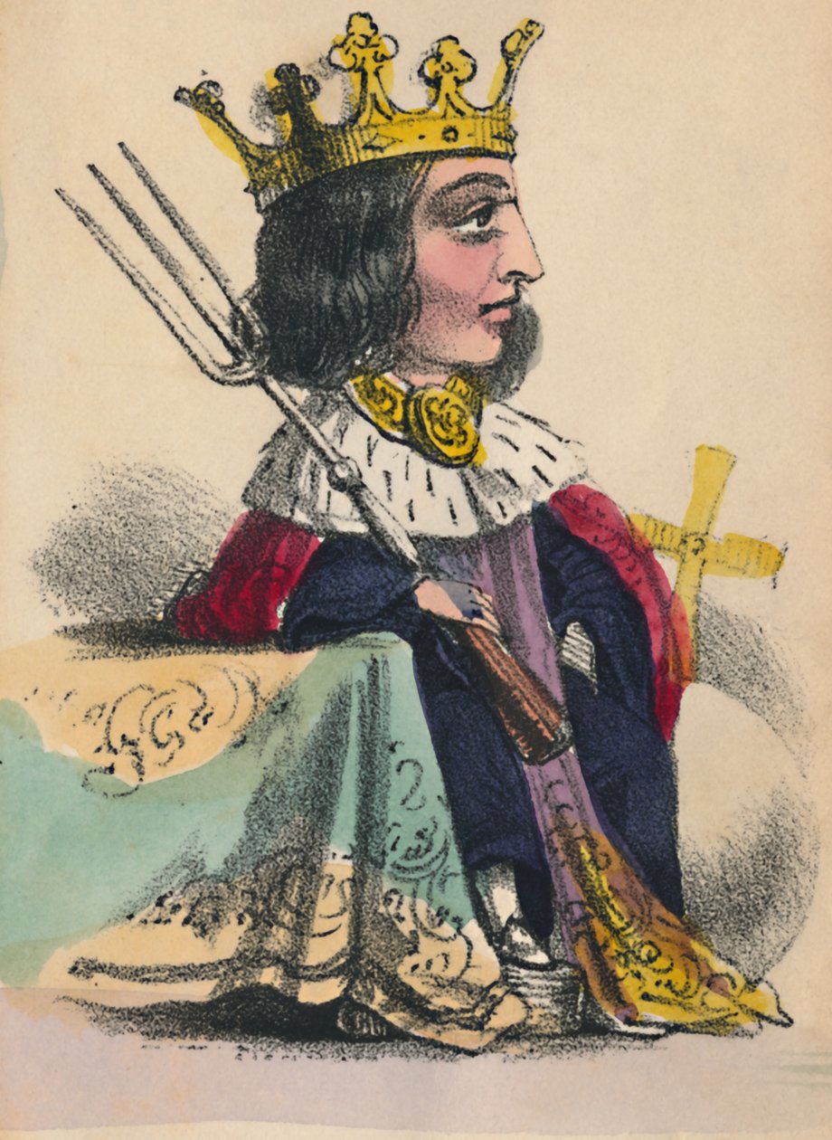 रिचर्ड द्वितीय, 1856 द्वारा अल्फ्रेड क्रोक्विल
