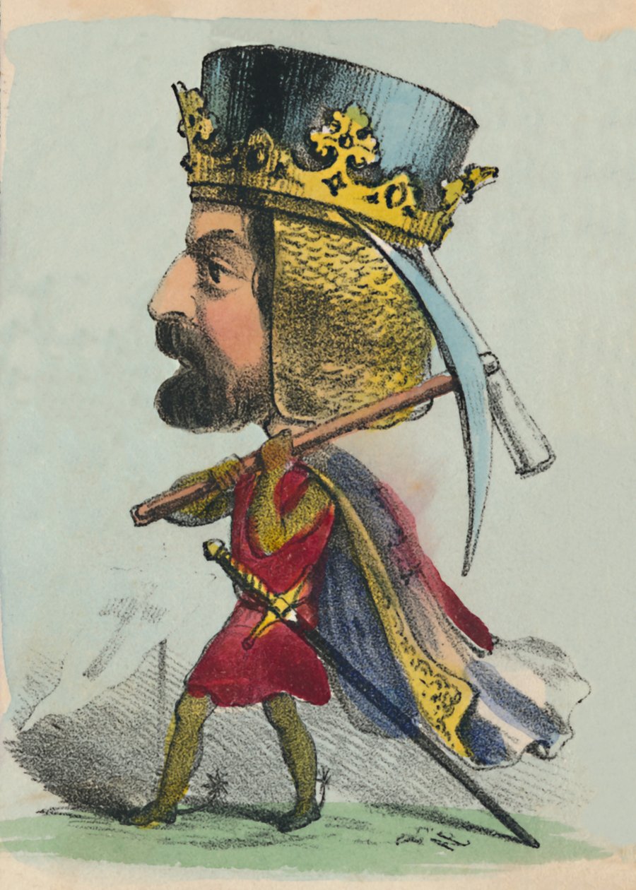 रिचर्ड I, 1856 द्वारा अल्फ्रेड क्रोक्विल