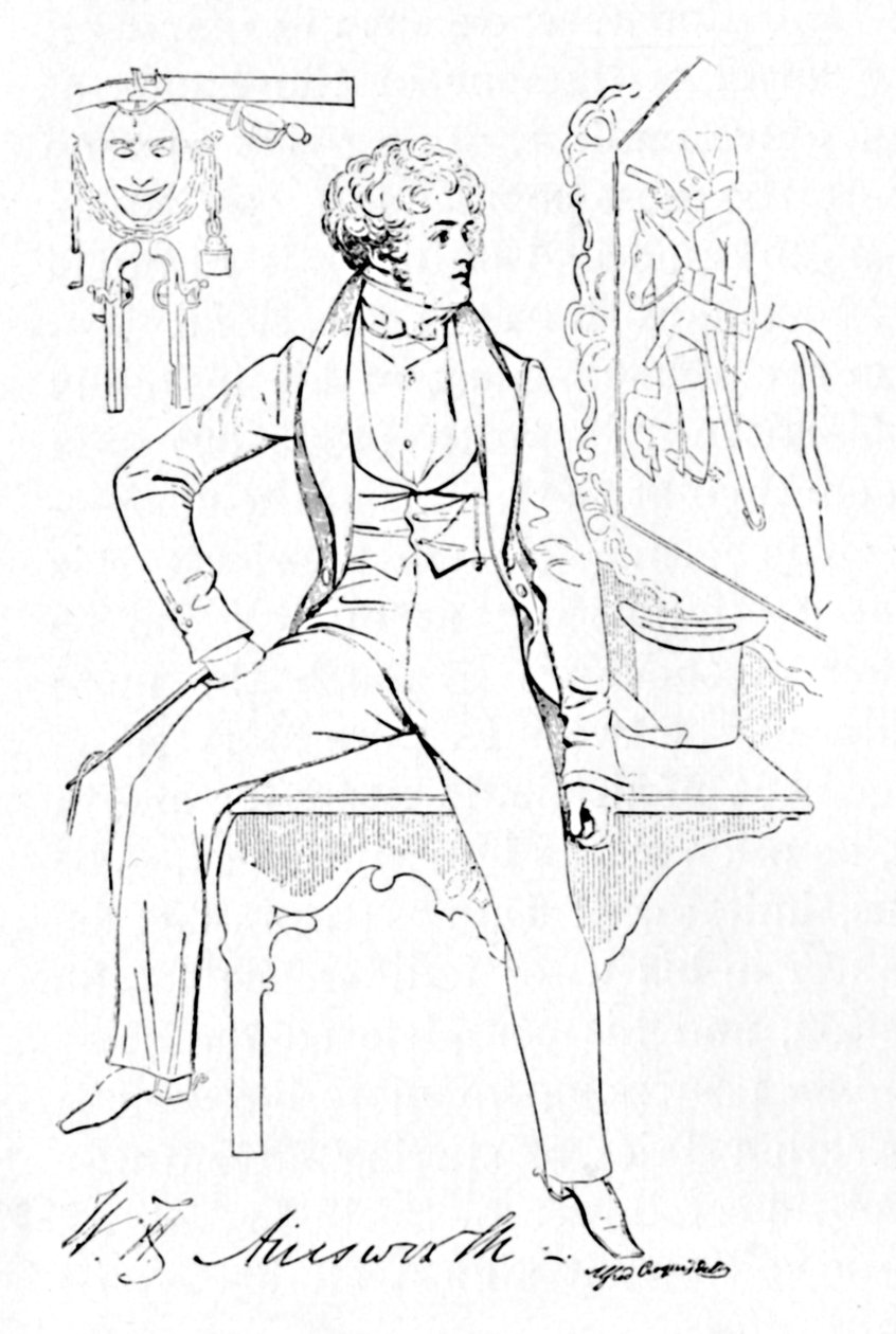 विलियम हैरिसन आइन्सवर्थ, c1835, 1904 द्वारा अल्फ्रेड क्रोक्विल