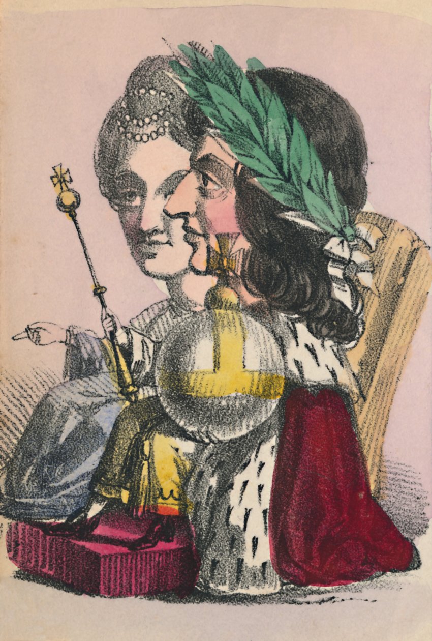 विलियम एंड मैरी, 1856 द्वारा अल्फ्रेड क्रोक्विल