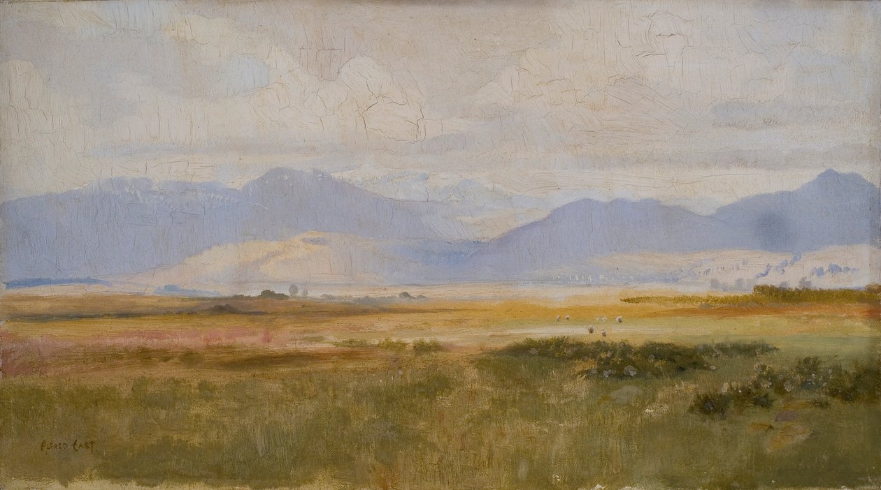 'द बे ऑफ हार्लेच', 1864-1913' द्वारा अल्फ्रेड एडवर्ड ईस्ट