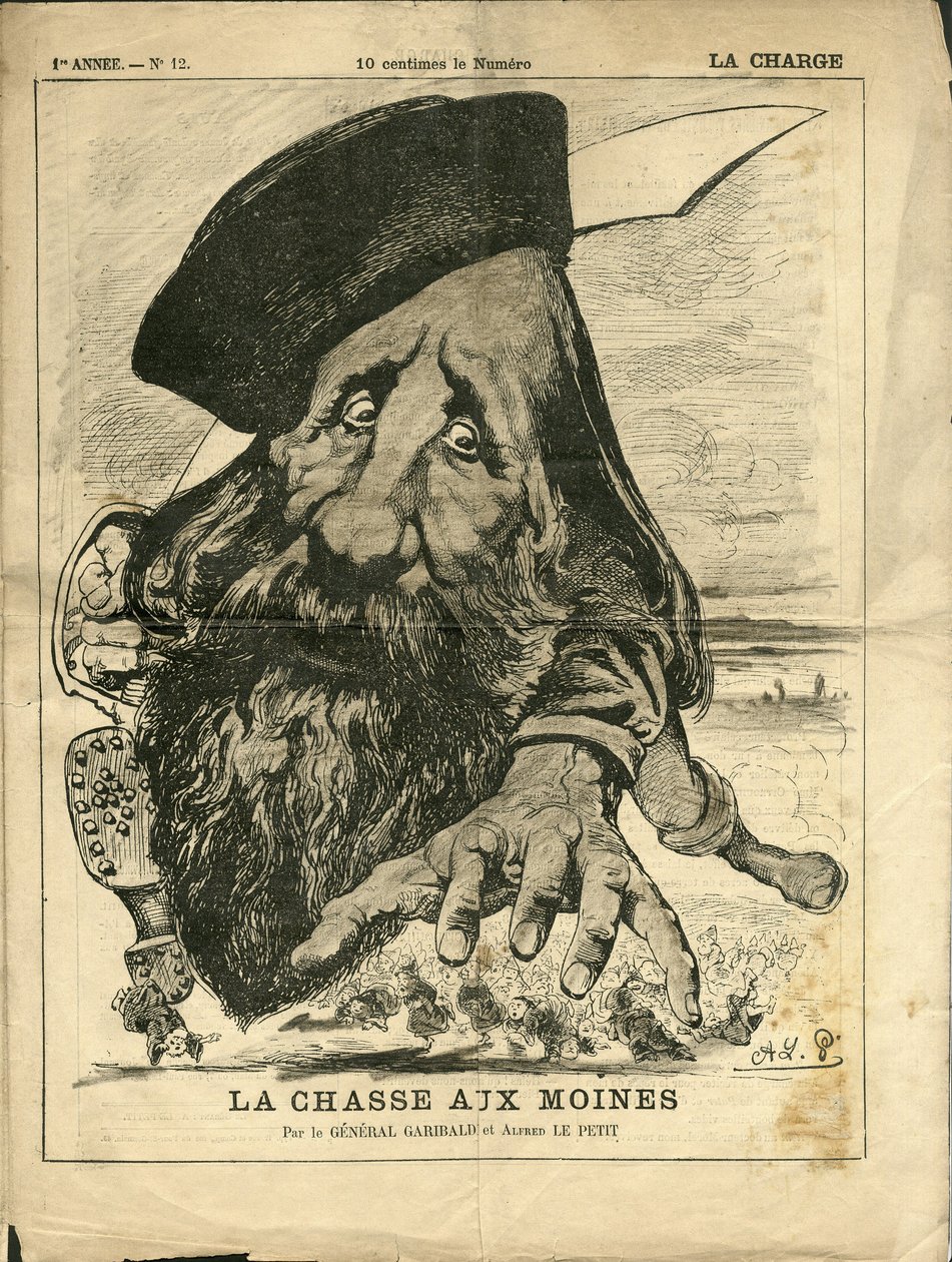 ला चार्ज (1870), नंबर 12 . में अल्फ्रेड ले पीट (1841-1909) द्वारा चित्रण द्वारा अल्फ्रेड ले पेटिट