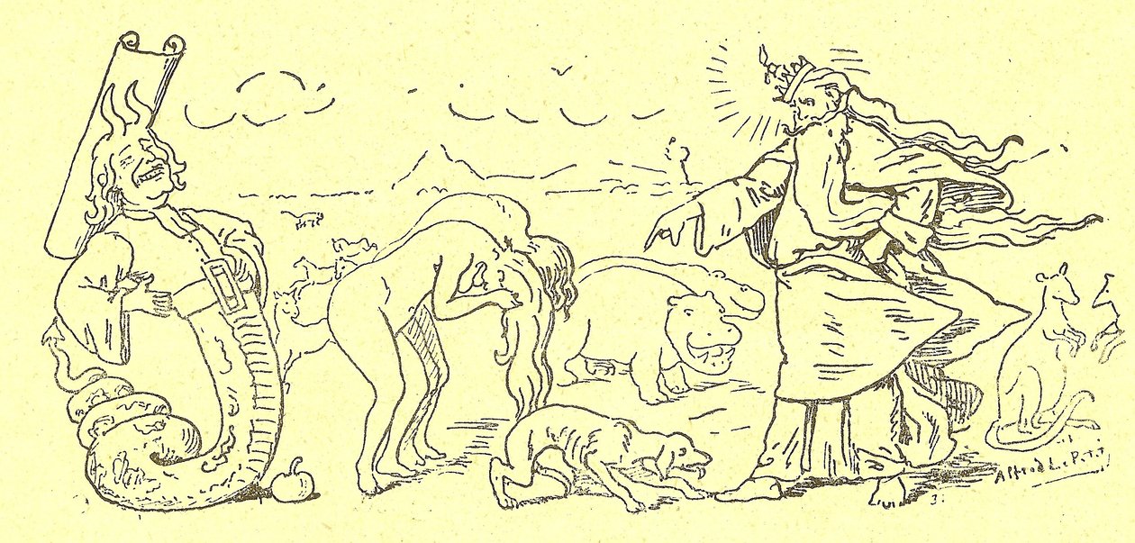 ग्रॉस-जीन में अल्फ्रेड ले पीट (1841-1909) का चित्रण और उसका इलाज द्वारा अल्फ्रेड ले पेटिट