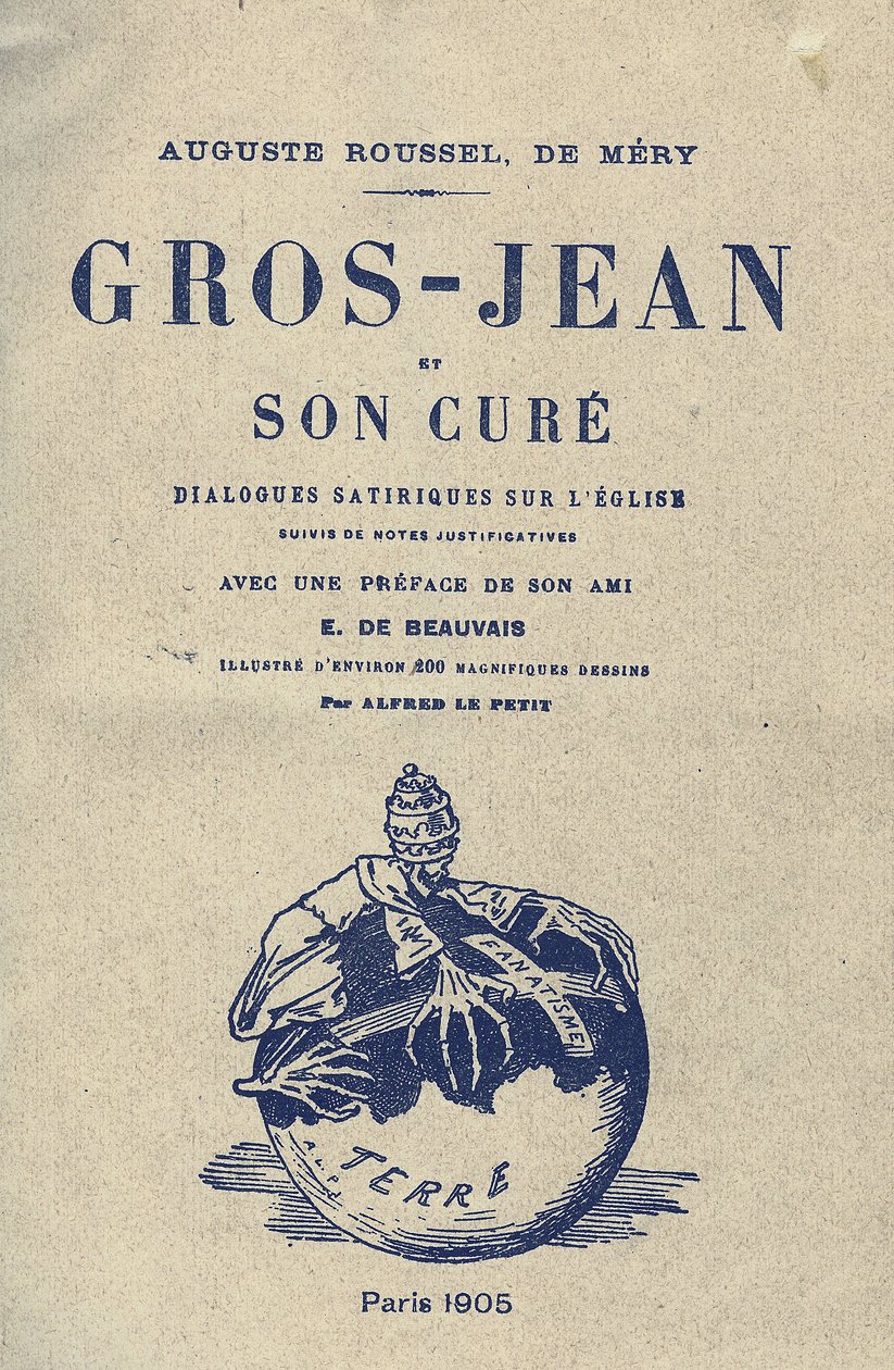 ग्रॉस-जीन के कवर और उनके इलाज के लिए अल्फ्रेड ले पेटिट (1841-1909) का चित्रण द्वारा अल्फ्रेड ले पेटिट