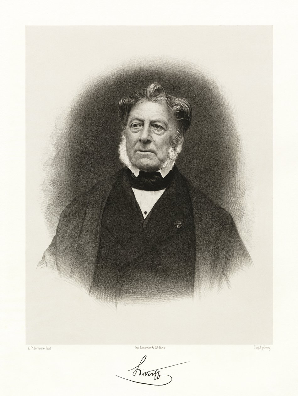 जकोब इग्नाज हिटोरोफ़, 1865-66 द्वारा अल्फ्रेड लेमोइन