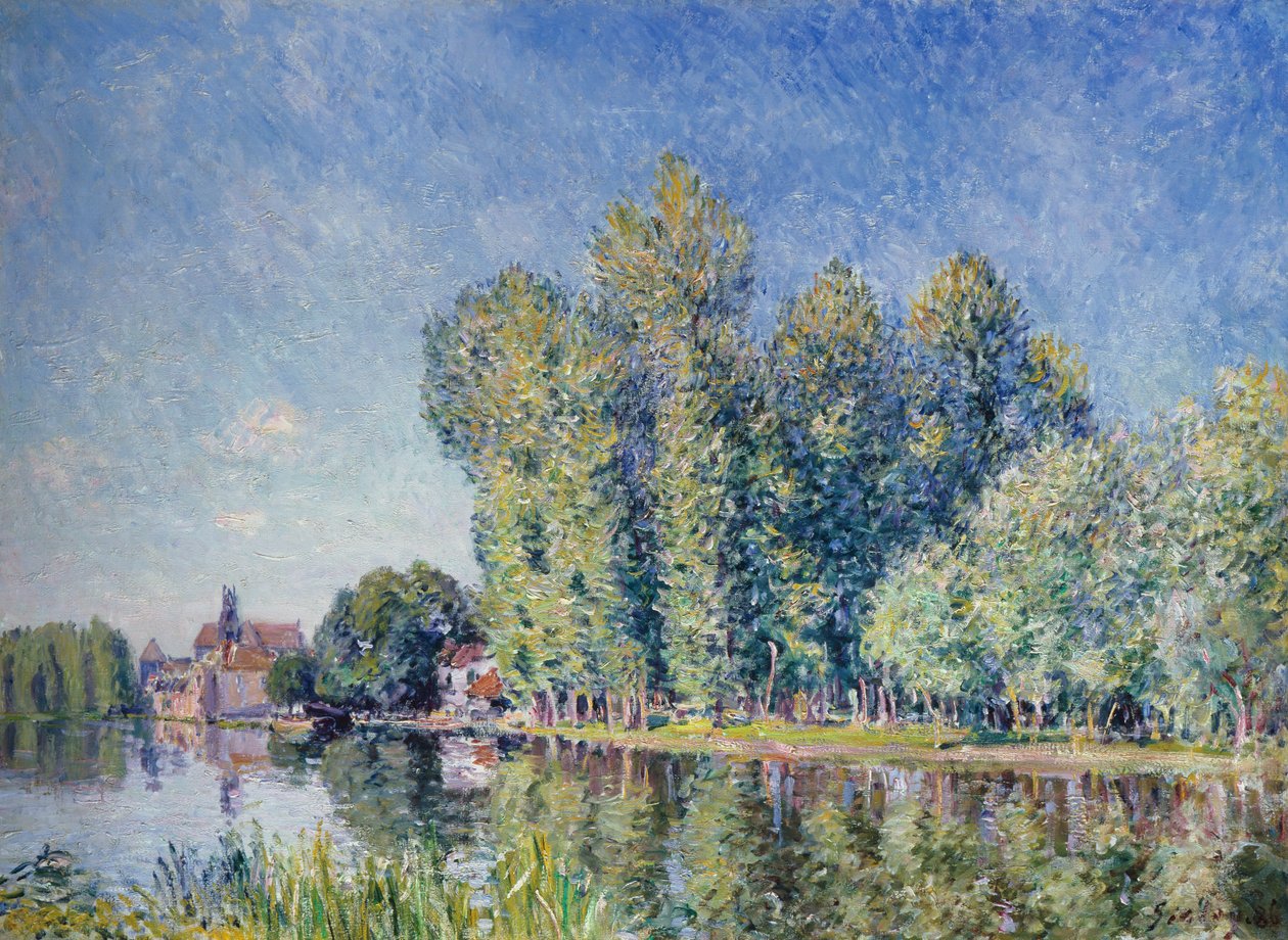 Moret . में घूमना द्वारा अल्फ्रेड सिसली