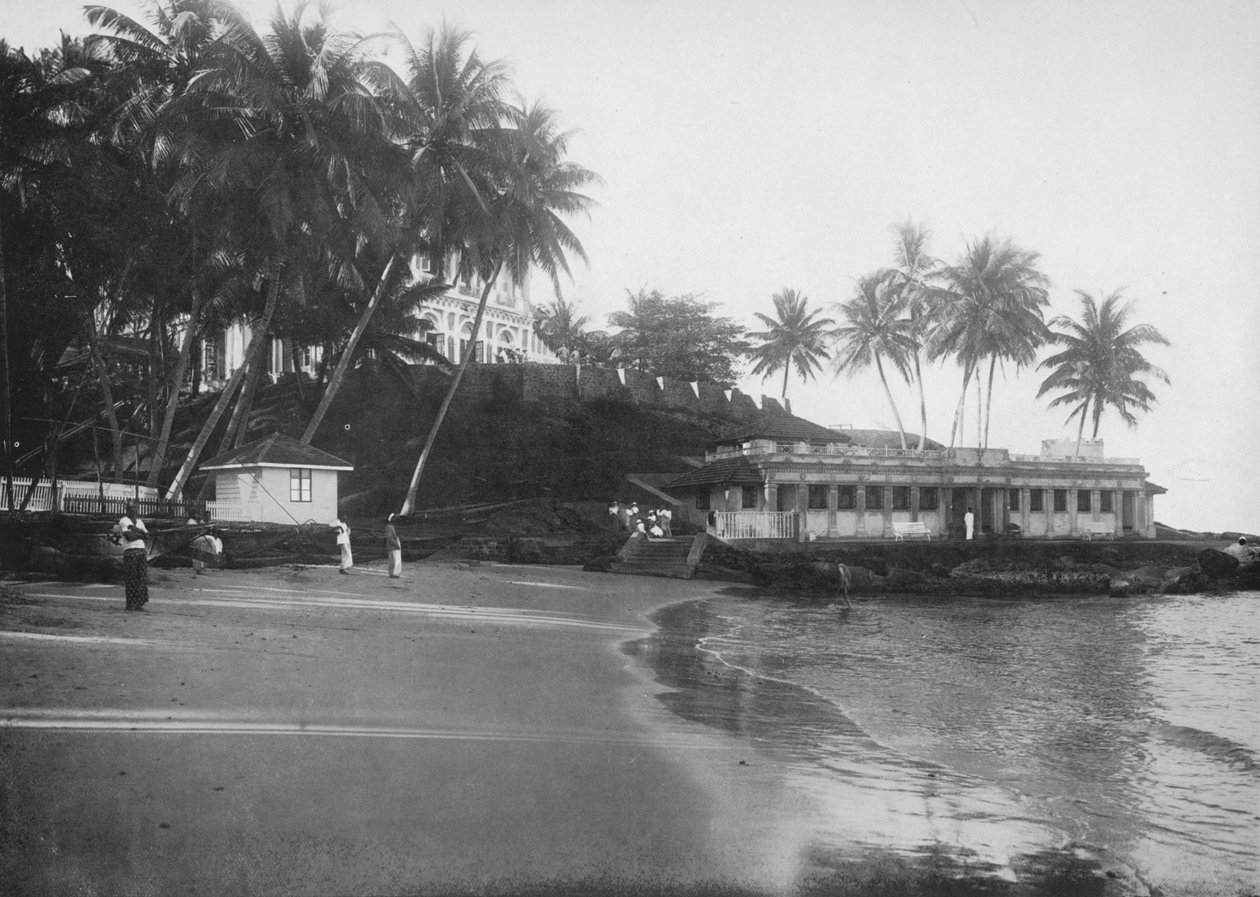 माउंट लाविनिया होटल और स्नान मंडप, c1890, 1910 द्वारा अल्फ्रेड विलियम अमैंडस प्लेट