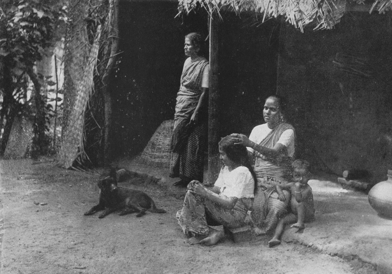 विलेज आइडलिटी, c1890, 1910 द्वारा अल्फ्रेड विलियम अमैंडस प्लेट