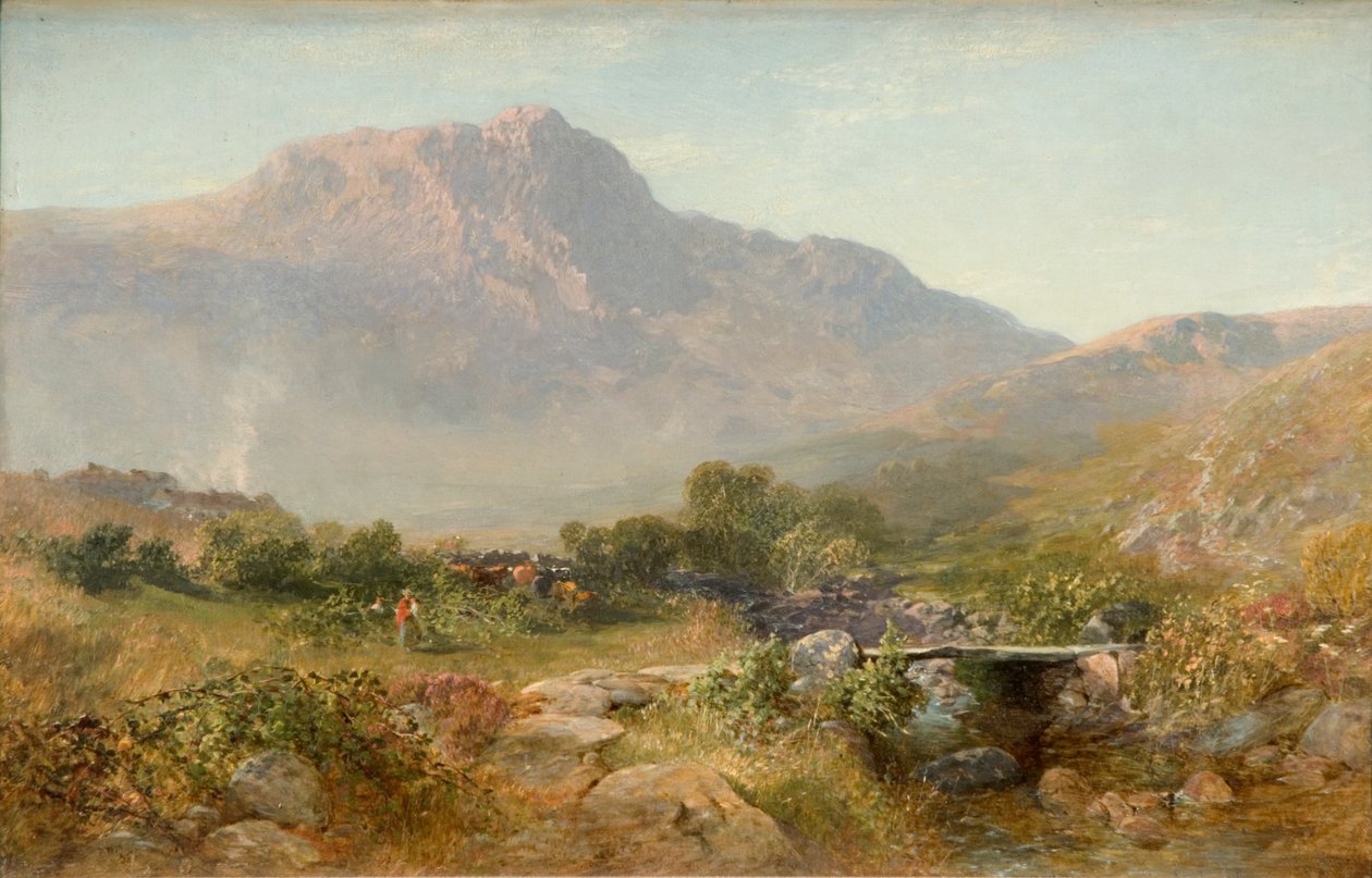 चैपल क्यूरीग, 1855 द्वारा अल्फ्रेड विलियम हंट
