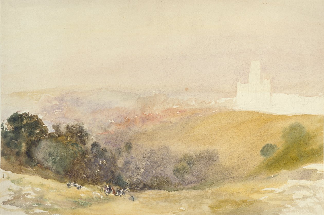 रेड हिल्स से डरहम, 1866-1880 द्वारा अल्फ्रेड विलियम हंट