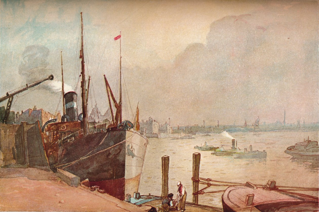 टेम्स पर, c1876-1903, 1903 द्वारा अल्फ्रेड विलियम रिच