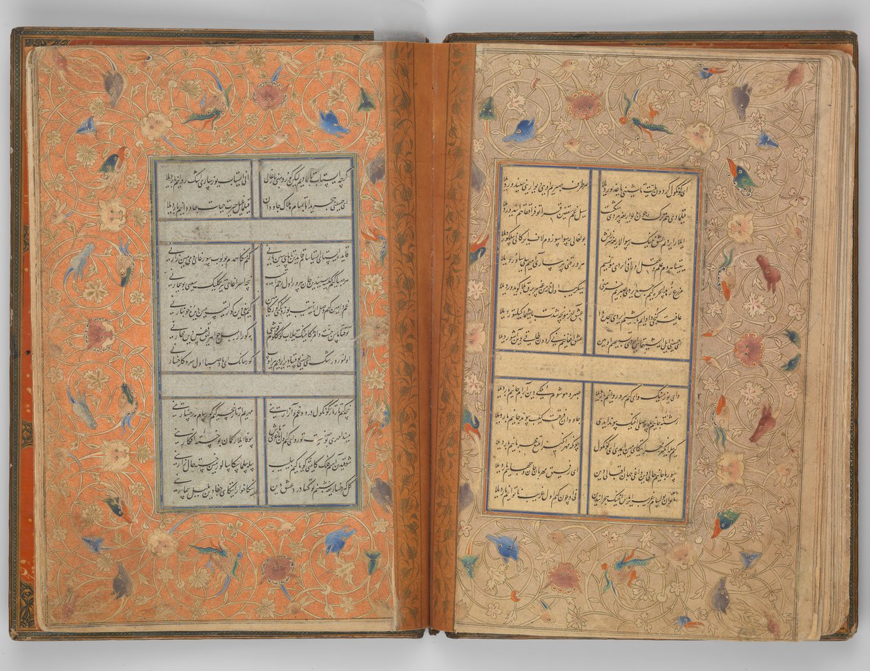 सुल्तान हुसैन बैकारा का दीवान, दिनांक AH 905 AD 1500। द्वारा अली मशहदी