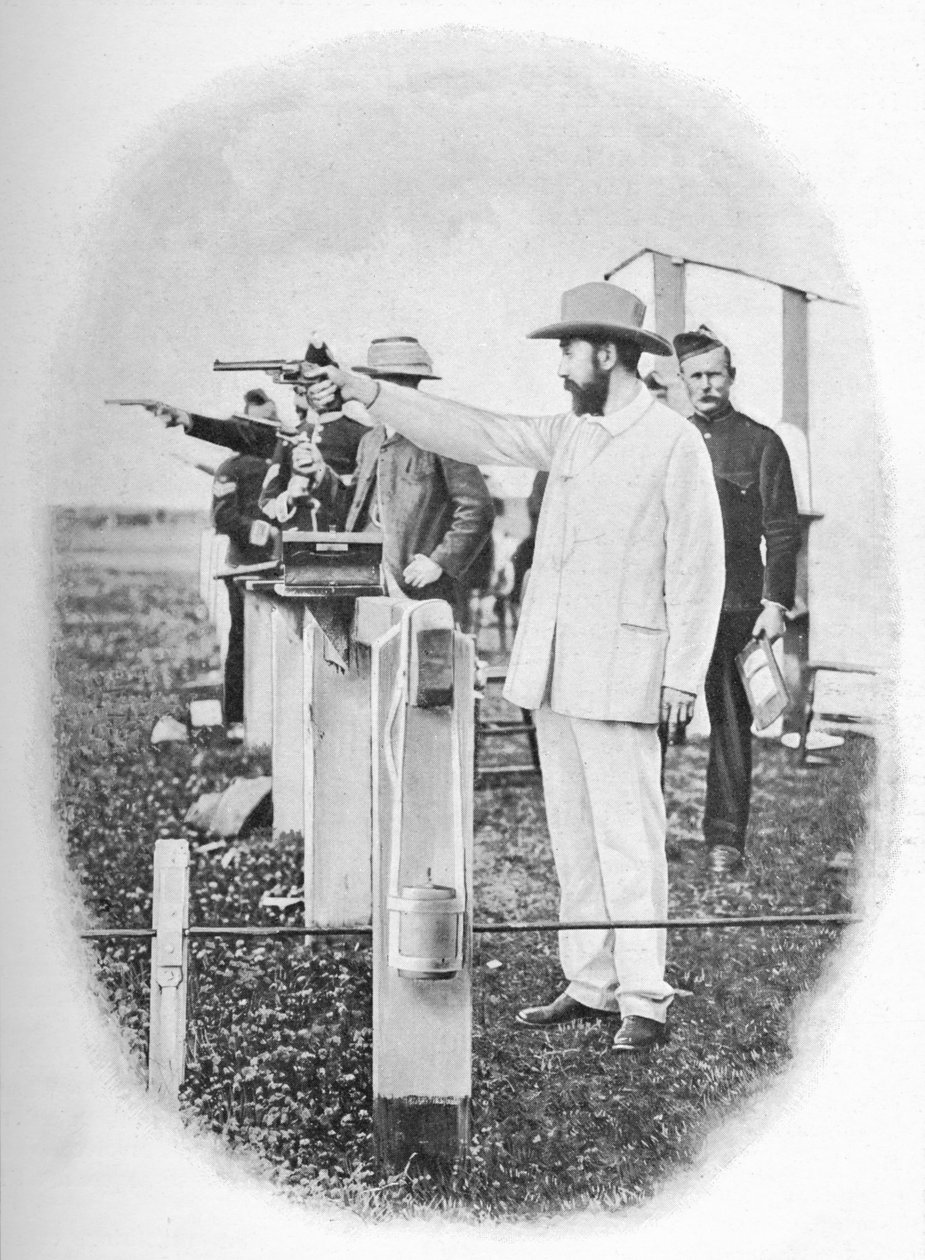 मि। विनंस शूटिंग एट बिसले, c1903, 1903 द्वारा एलन हेस्टिंग्स फ्राई