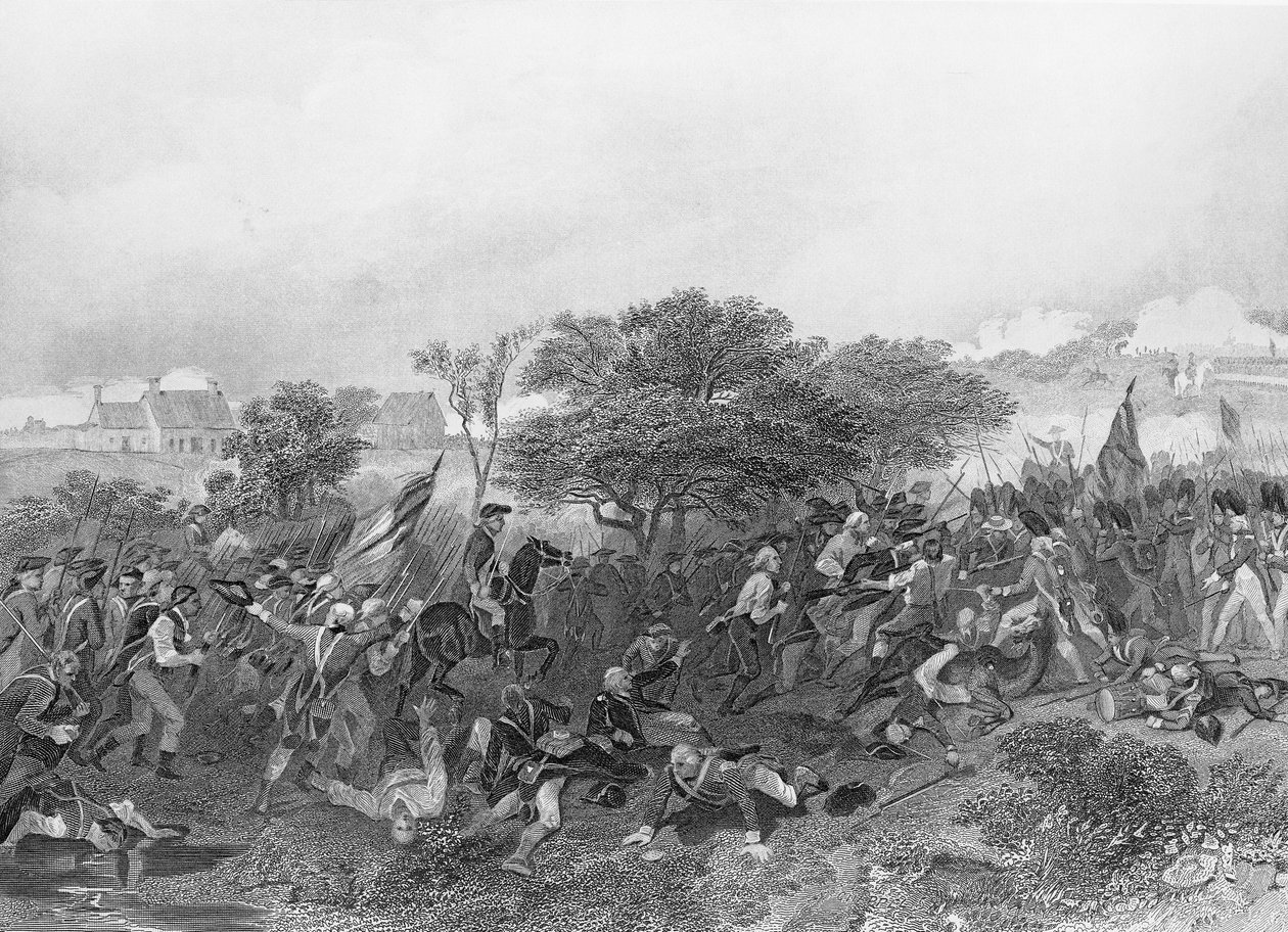 1778 में मोनमाउथ की लड़ाई द्वारा अलोंजो चैपल