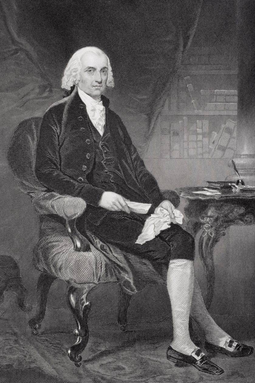 जेम्स मैडिसन (1751-1836) द्वारा अलोंजो चैपल