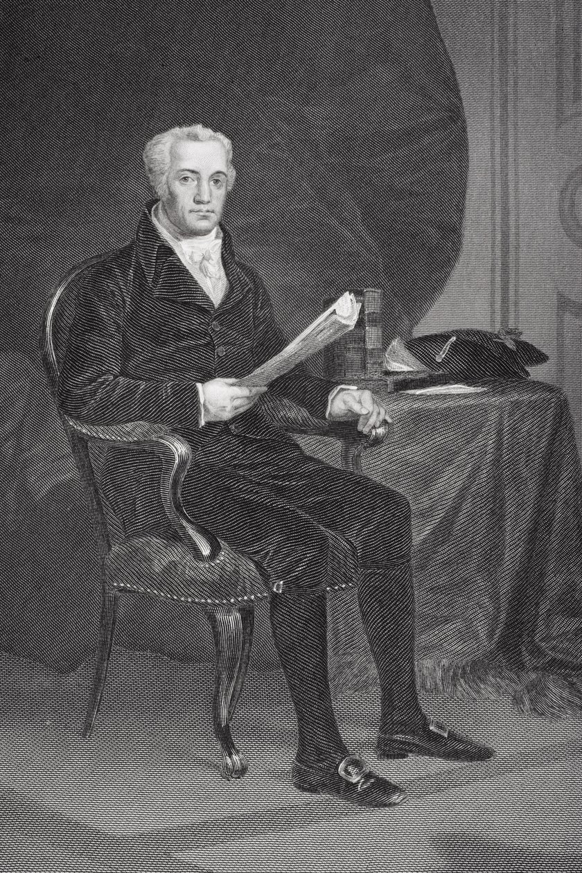 जोएल बार्लो का पोर्ट्रेट (1754-1812) द्वारा अलोंजो चैपल