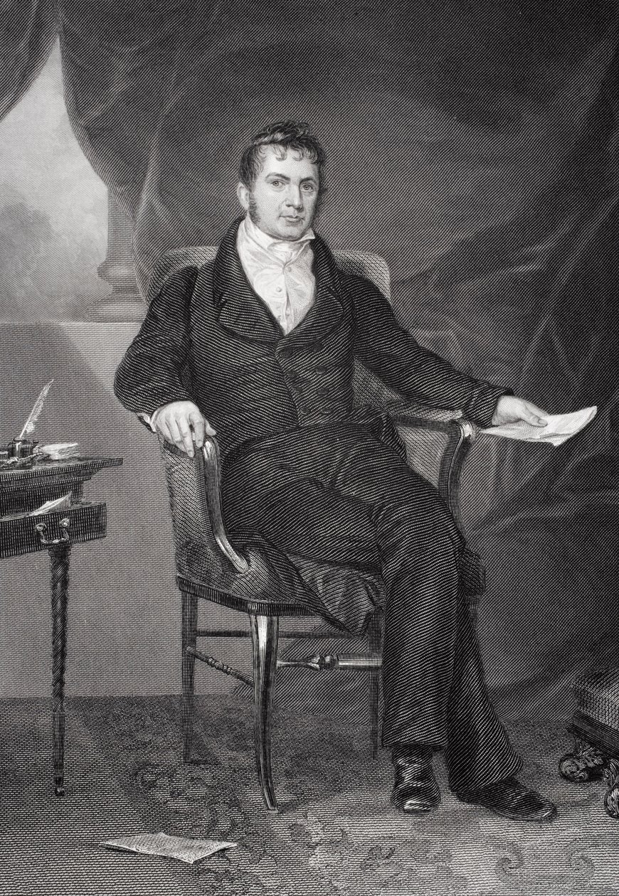विलियम पिंकनी का पोर्ट्रेट (1764-1822) द्वारा अलोंजो चैपल