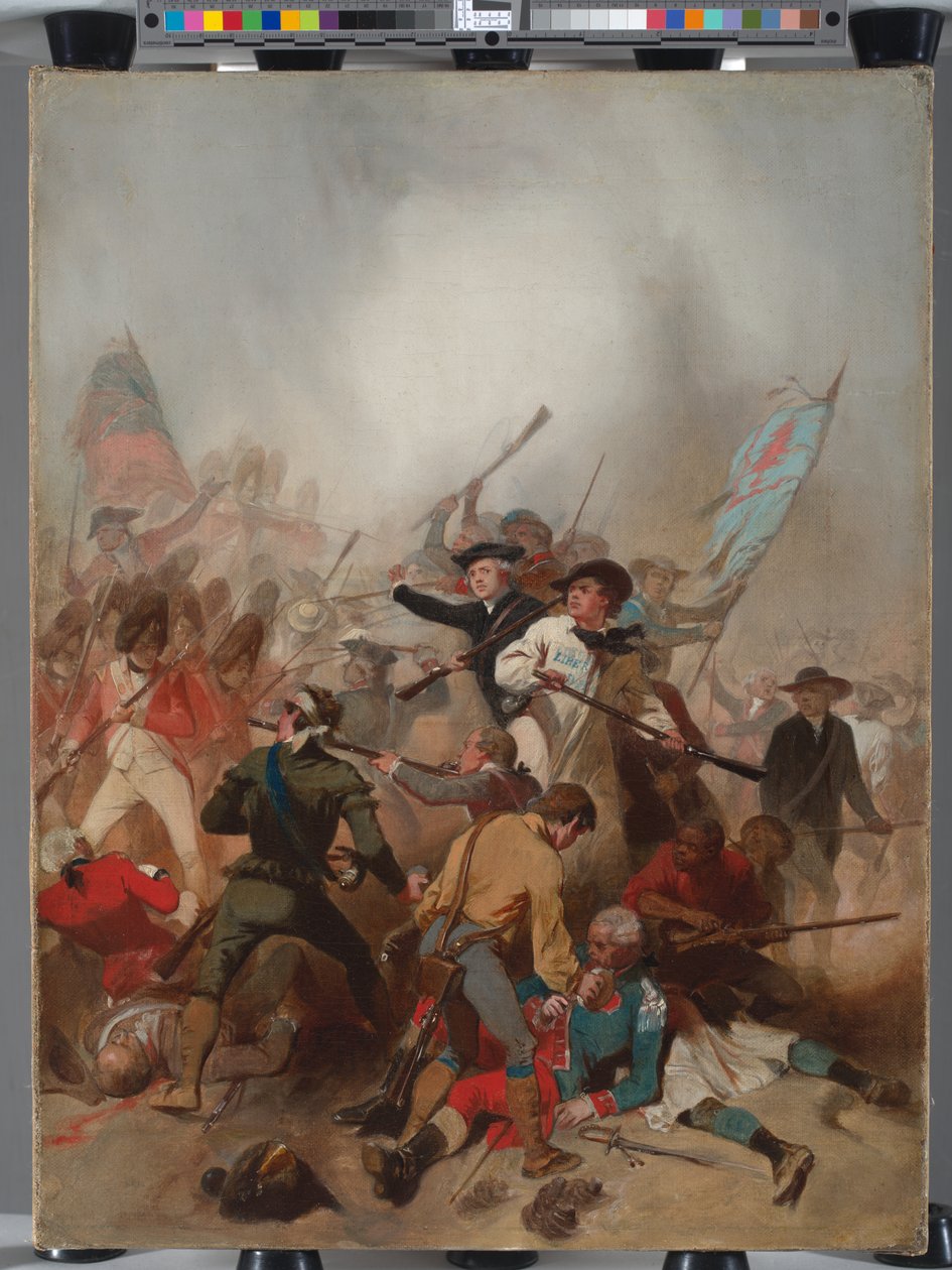 बंकर हिल की लड़ाई, 17 जून, 1775, 1859 द्वारा अलोंजो चैपल