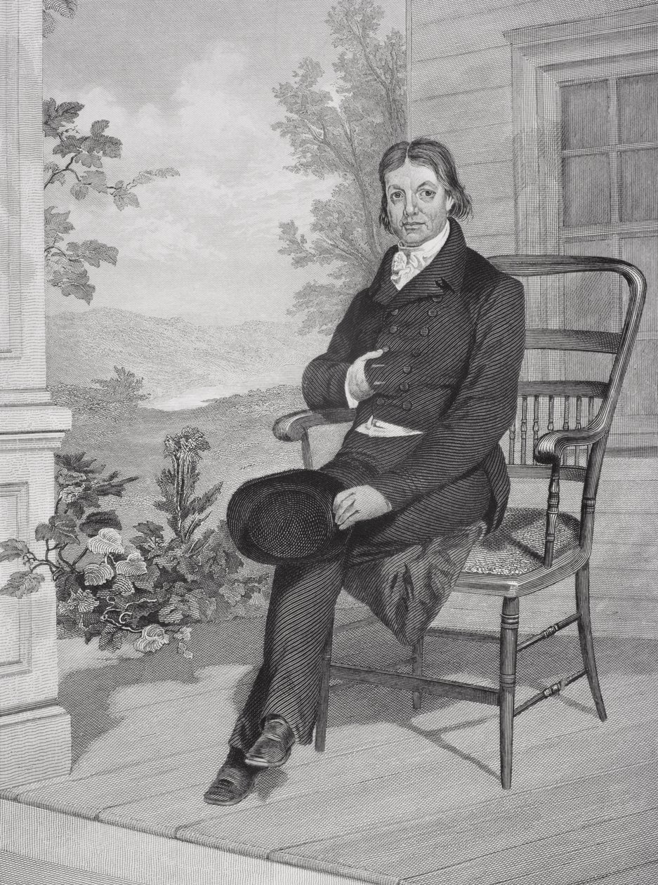 जॉन रैंडोल्फ (1773-1833) (लिथो) द्वारा अलोंजो चैपल