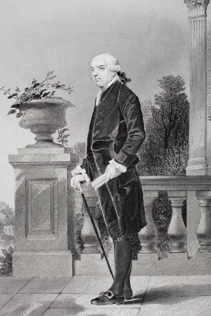 हेनरी लॉरेन्स का पोर्ट्रेट (1728-1806) द्वारा अलोंजो चैपल
