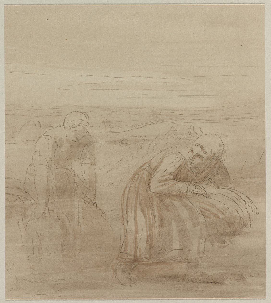 Gleaners, 1800s। द्वारा अल्फोंस लेग्रोस