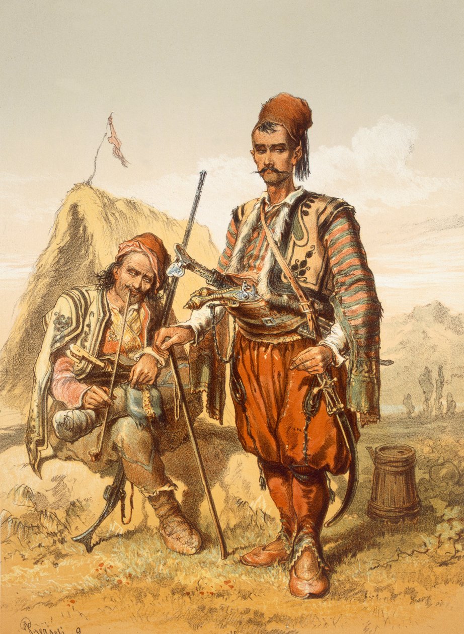 क्रोएशियाई गार्ड, 1865 द्वारा अमादेओ प्रीज़ियोसिक