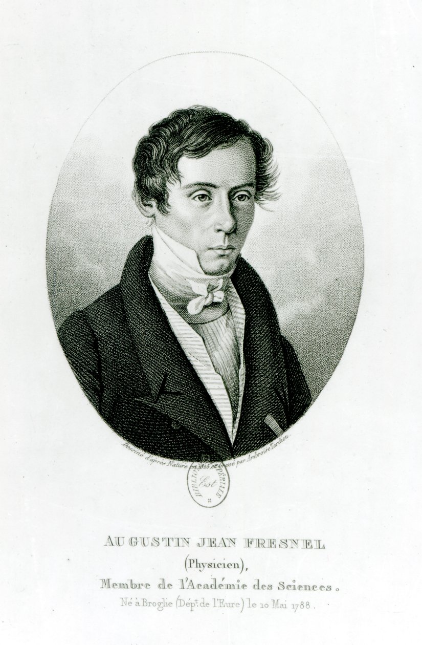ऑगस्टिन जीन फ्रेसेल (1788-1827) 1825 द्वारा एम्ब्रोडि टार्डिउ