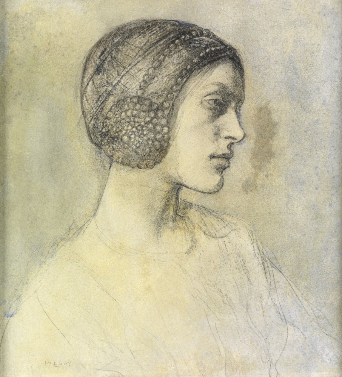 अनाइस, एक बेगिन पहने हुए, c.1822 द्वारा एम्ब्रोस मैकएवॉय