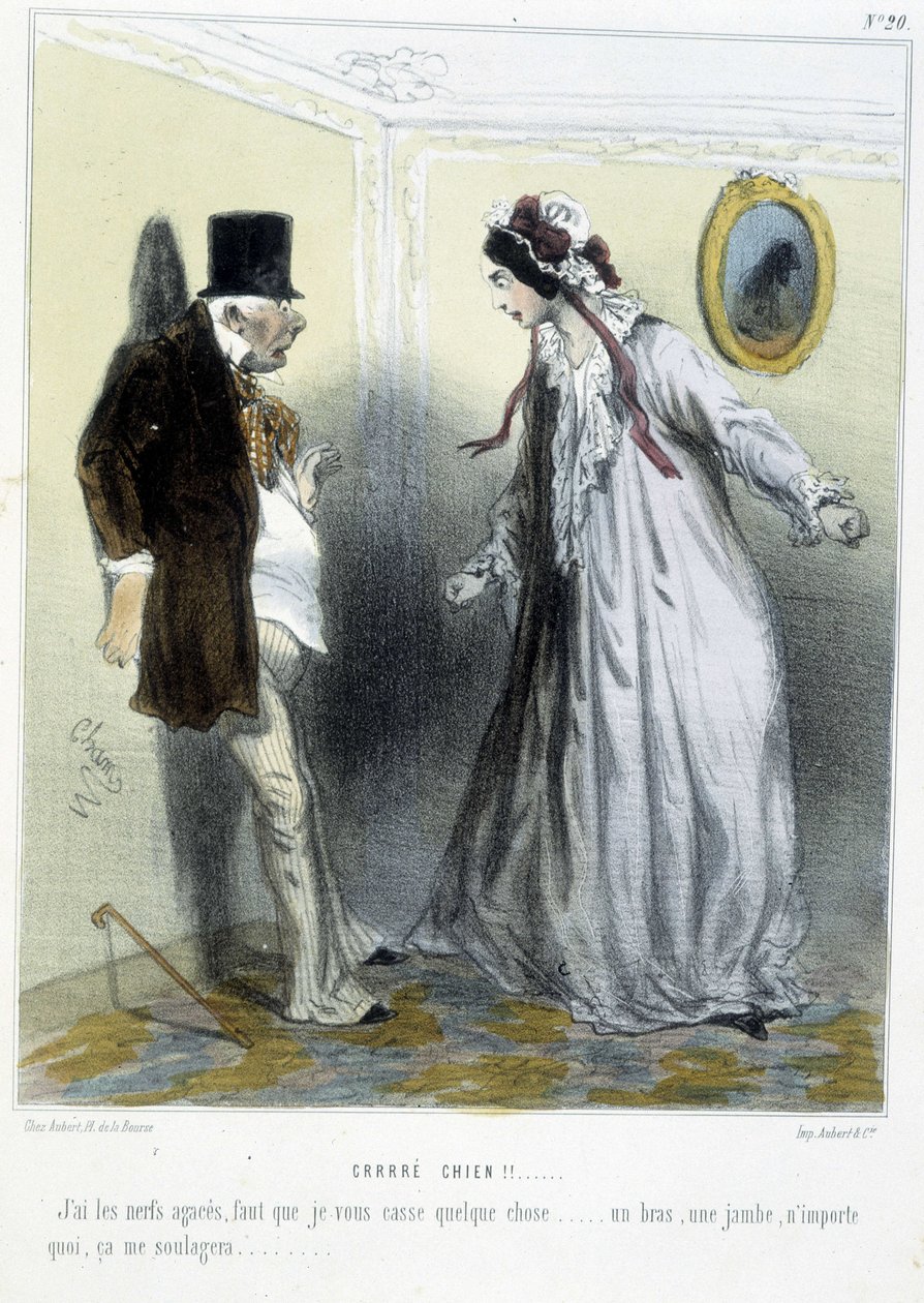 क्र्रे चिएन! - चाम द्वारा "" मेडेलिन्स "" में, v.1870-1880 द्वारा Amedee de Noe (चाम)