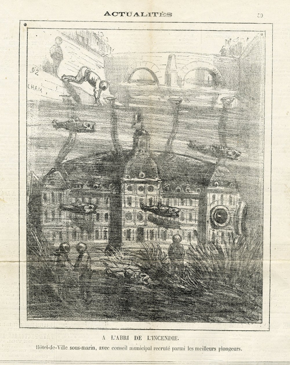 ले चरिवारी में चाम का चित्रण (1819-1879) द्वारा Amedee de Noe (चाम)